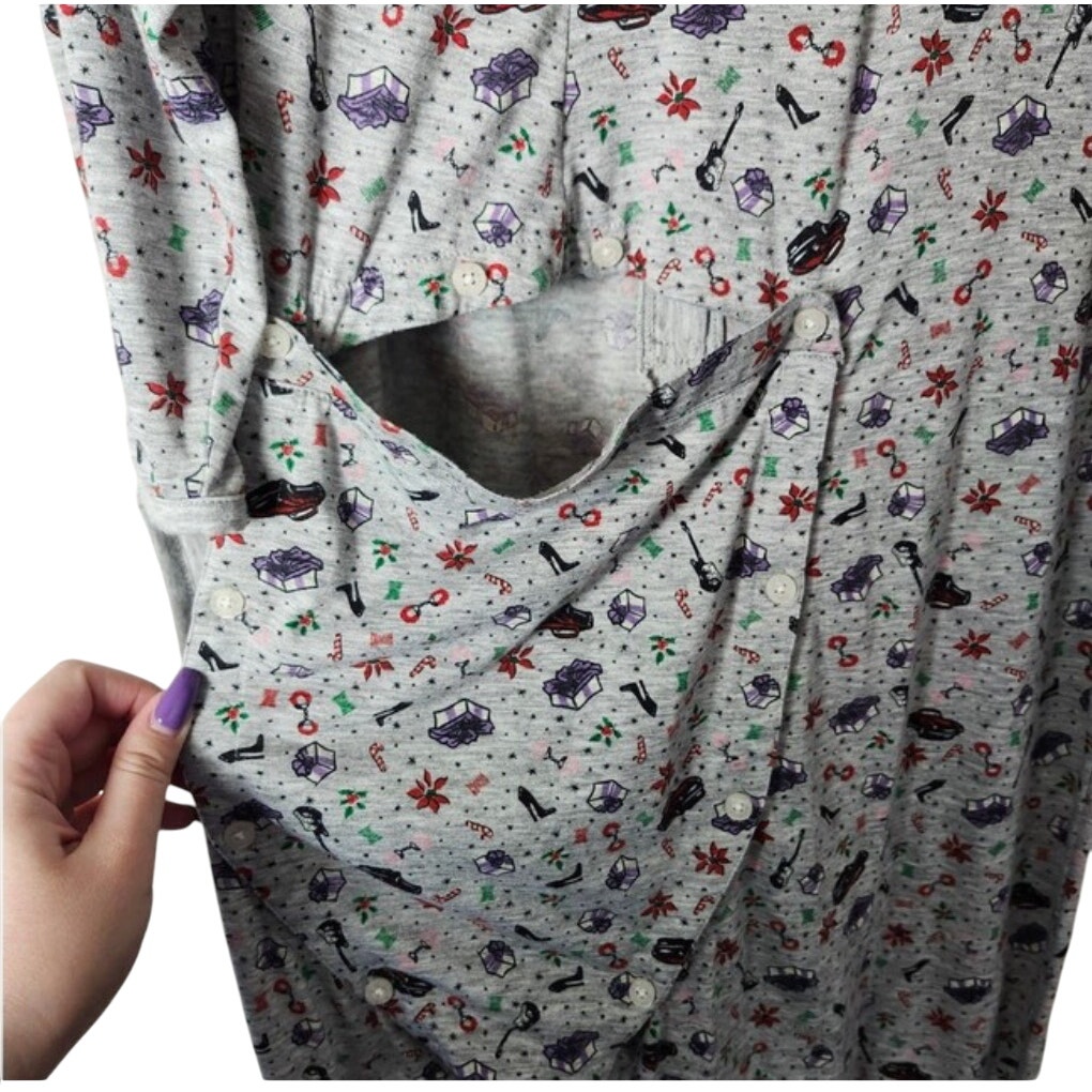 Savage X Fenty Men Open Back Onesie Loungewear Sleepwear - Medium - Multi Color — image 2 of 8